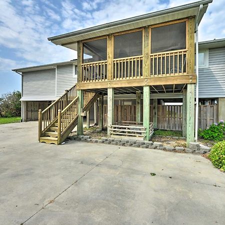 Waterfront Harkers Island Home Sunset View And Dock Luaran gambar
